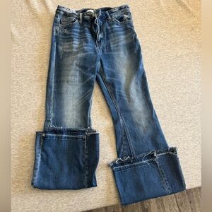 Flare medium wash Jean